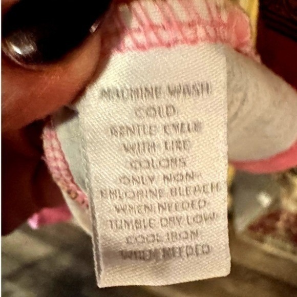 Vibrant Baroque Mandala Scarf Print Blouse Pink Orange Boho Chic Top Petite L - Picture 6 of 9